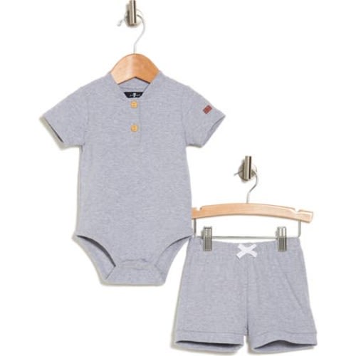 Kids' 2-Piece Bodysuit & Knit Shorts Set