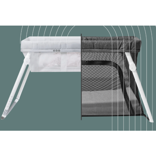 Baby Bassinet: Lotus Crib & Bassinet Kit, Convertible Travel Bassinet – Guava Family