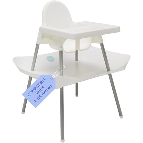 CATCHY - Food Catcher - Compatible with Abiie Beyond Junior High Chair - Highchair Sold SEPARATELY - Baby & Toddler Food & Mess Catcher - Under High Chair Accessory - Baby Feeding Essentials
