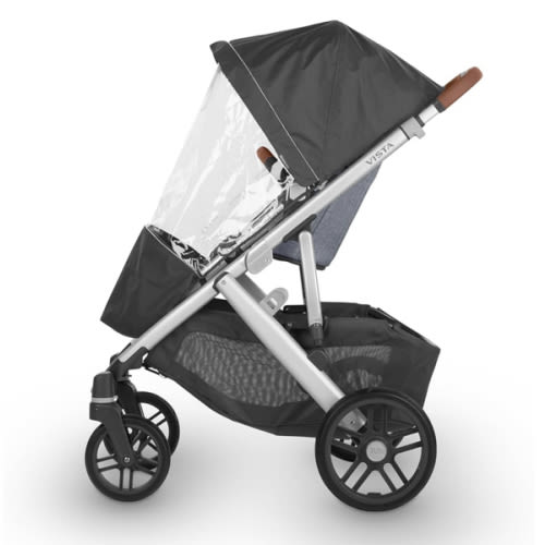 UPPAbaby Performance Rain Shield for Vista and Cruz Strollers / Waterproof and Windproof Coverage / Ventilated Design / Quick Attachment / Easy Access to Child