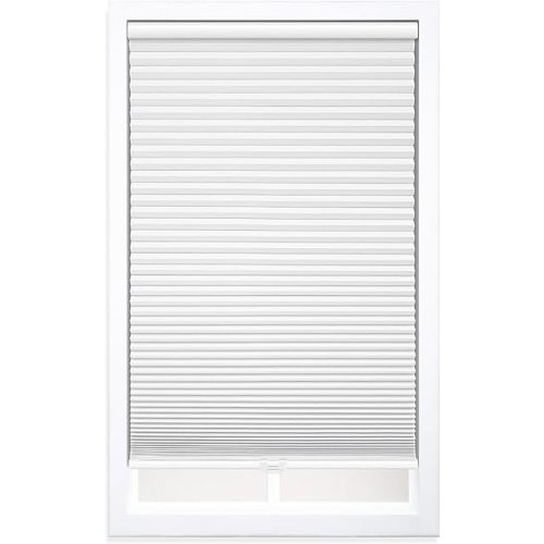 DEZ FURNISHINGS Cordless 1.5" Blackout Cellular Shade, 36"W x 48"H, White