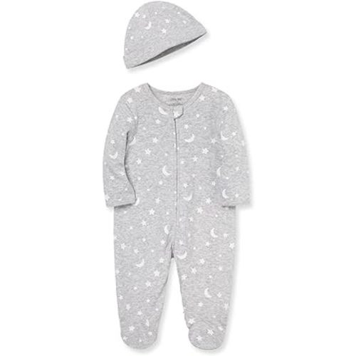 Little Me 2-piece Footie and Cap SetFootie and Cap Set; 6 months
