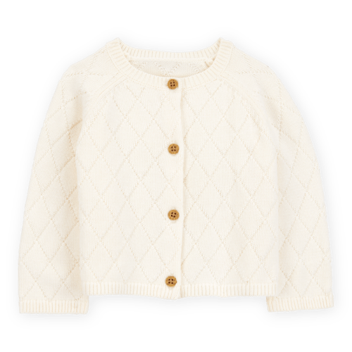 Ivory Baby Button-Up Cardigan | Carter’s Oshkosh Canada
