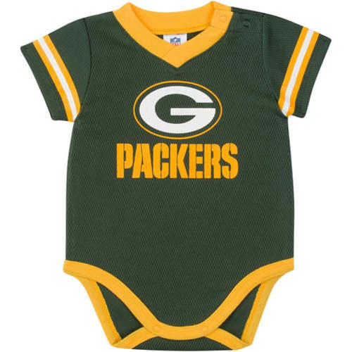Baby Boys Packers Jersey Bodysuit