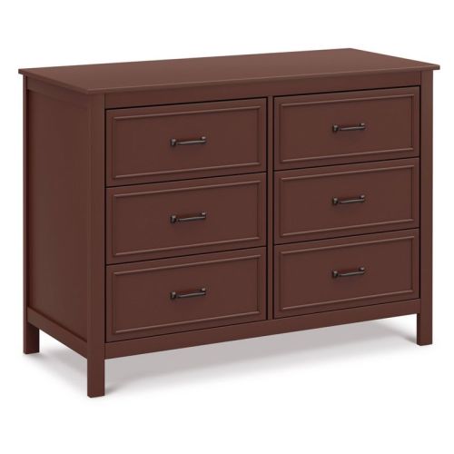Davinci Charlie 6-drawer Double Dresser - Crimson Red