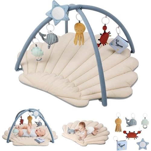 Blissful Diary Shell Baby Play Gym Mat