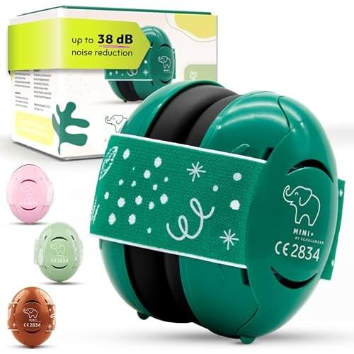 Schallwerk ® Mini+ Baby Ear Muffs – Noise Protection for Babies, Infants, Toddlers – CE & ANSI Certified Headphones