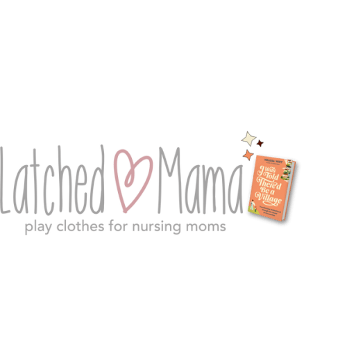 Latched Mama Ribbed Long Sleeve Nursing Wrap Top