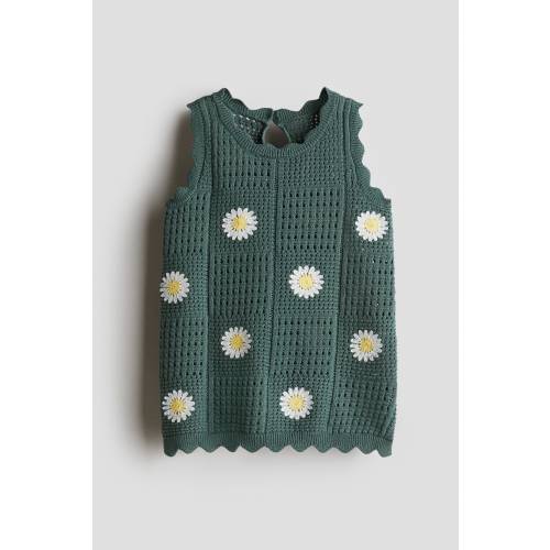 CROCHET-LOOK DRESS