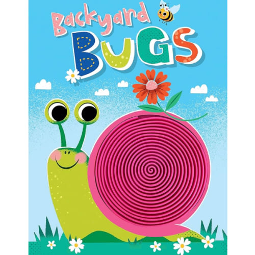 Backyard Bugs - Touch and Feel Board Book - Sensory Board Book
