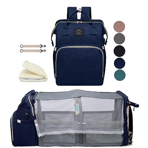 Blue Diaper Bag Backpack for Mom: Large Baby Bags with Changing Station for Toddler Boys Girls Women Dad Mommy Men Travel Backpack Newborn Essential Pañaleras Bebe Niña Niño Baby Registry Search