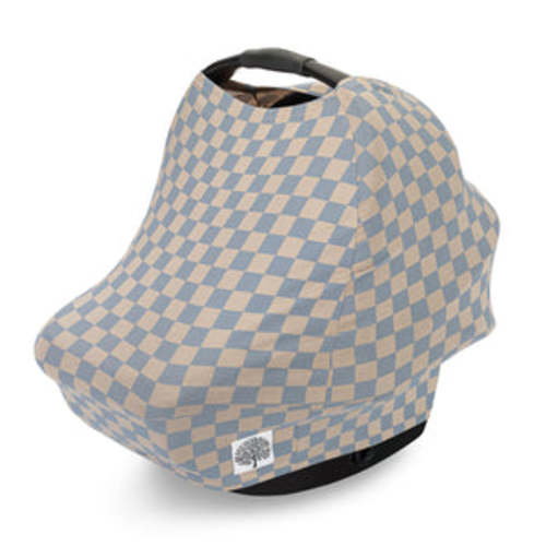 Multi-use Cover, Stormy Blue Checker