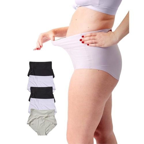 The All-In Panty, Maternity, Postpartum & C-Section Underwear, High Waisted, Soft, Stretchy for Pregnancy & Postpartum