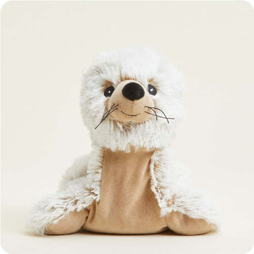 Warmies Seal Stuffed Animals | Microwaveable Seal Heating Pad