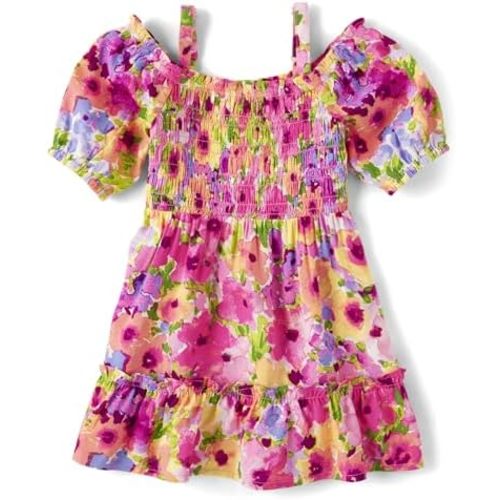 The Children's Place,and Toddler Short Sleeve Dressy Dress