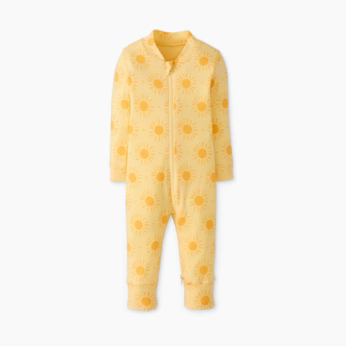 Hanna Andersson Baby 2-Way Zip Sleeper in HannaSoft™ - Sunny Days, Newborn