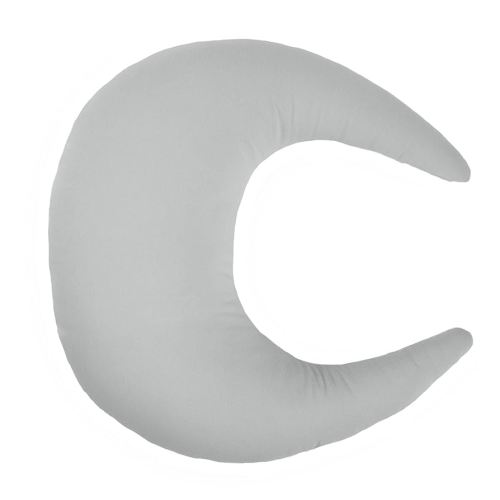 snuggle me Organic Nursing Pillow - Bottle & Breastfeeding Pillow with Organic Cotton Cover & Fiberfill, Machine Washable, Newborn Essentials Must Haves (Stone)