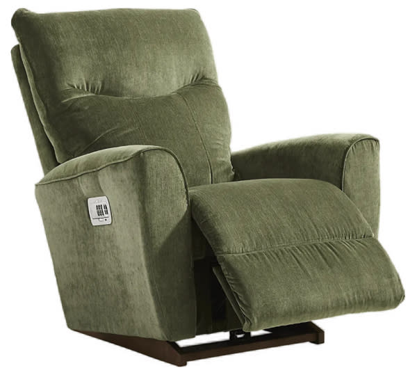 La-Z-Boy Belmont III Green Dual Power Recliner | Rooms to Go