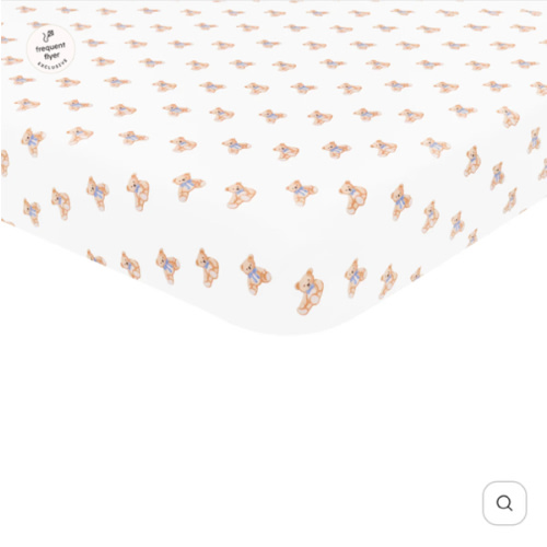 Crib Sheet in Teddy Bear
