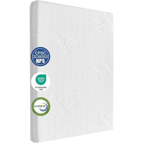 35x20 Bassinet Mattress for ANGELBLISS: 2" Thick Dual Sided Gel Memory Foam Bassinet Mattress Fit for Yamesmile/Bellababy/AMKE/ANGELBLISS Baby Bassinet