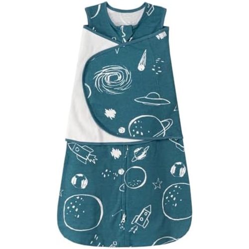 ZIGJOY Sleep Sack Swaddle 1.0 TOG Baby Wearable Blanket 100% Cotton Baby Swaddle Blanket for Newborns