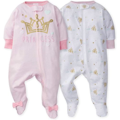 Gerber baby-girls 2-pack Sleep 'N Play