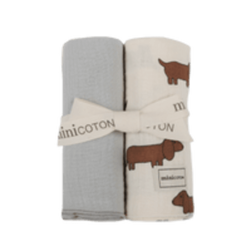 Bestie + Nube Muslin Pack · Minicoton