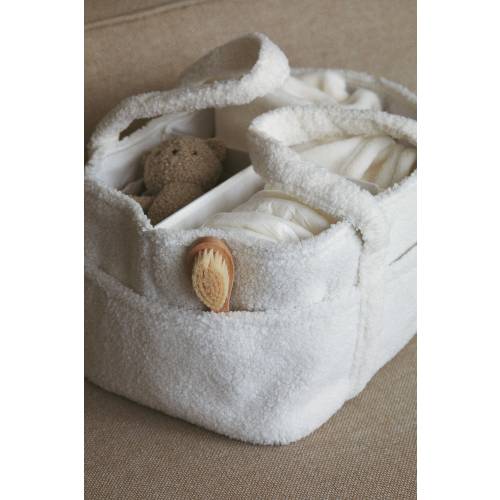 TEDDY FLEECE CHANGING BAG
