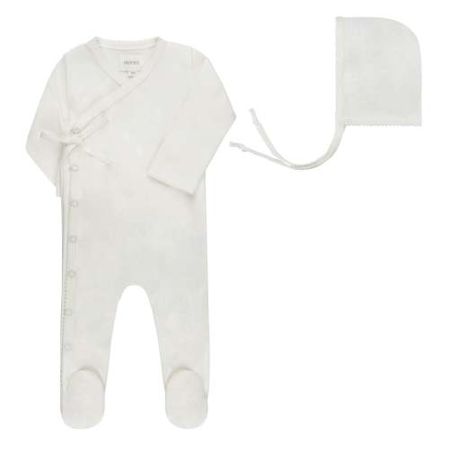 Kimono Collection - Footie + Bonnet