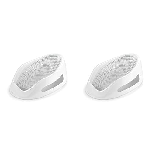 Angelcare Baby Bath Support (Grey) | Ideal for Babies Less Than 6 Months Old (Pack of 2)