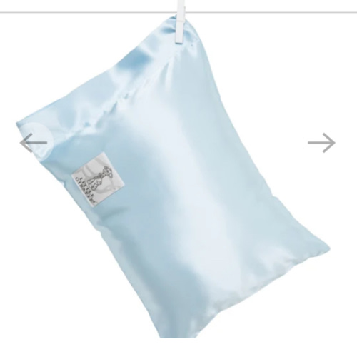 Cornflower Color - Satin Decorative Nursery Nap Pillow