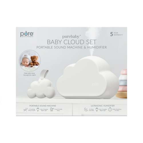 Baby Cloud Set Portable Sound Machine and Humidifier