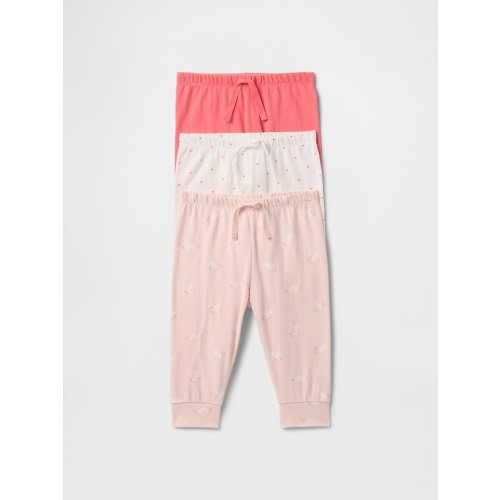 Baby First Favorites Organic Cotton Pull-On Pants (3-Pack)