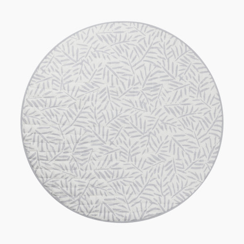 Toddlekind Reversible Organic Cotton Quilted Luxe Play Mat - Stone