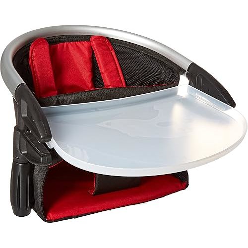 phil&teds lobster clip on portable high chair, red