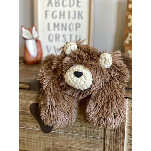 Cappuccino Minky Little Bear Lovey by ClaraLoo