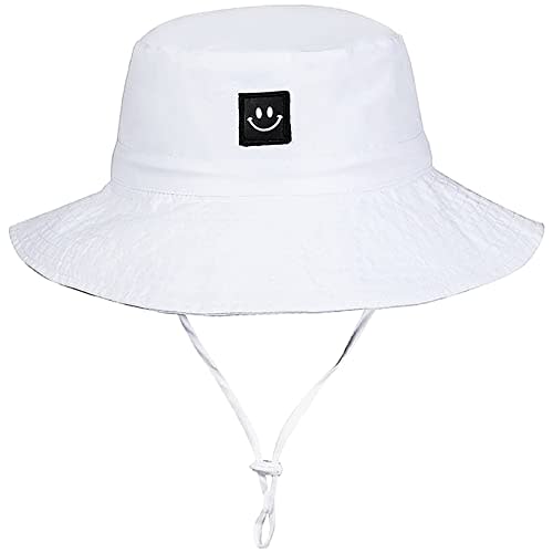 55cube Toddler Sun Hat Beach Bucket Hat for Girls Boys Toddlers