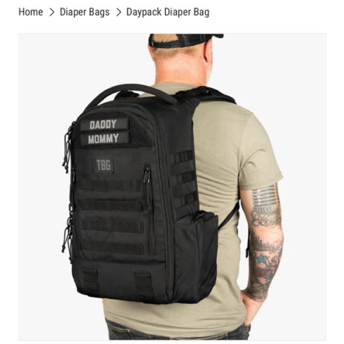 Daypack Diaper Bag by TBG – Tactical Baby Gear