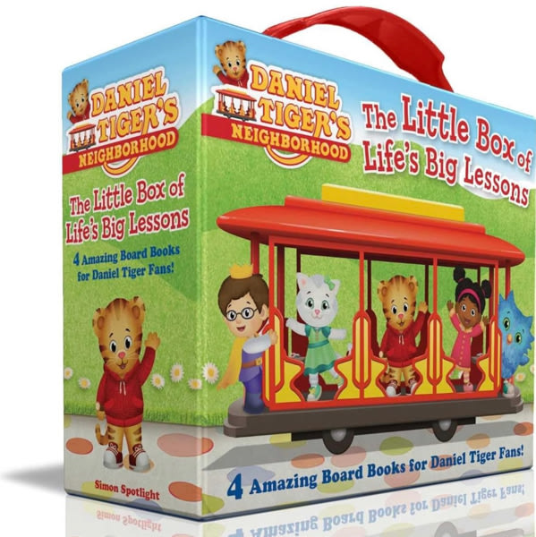 The Little Box of Life's Big Lessons (Boxed Set): Daniel Learns to Share; Friends Help Each Other; Thank You Day; Daniel Plays at School (Daniel Tiger's Neighborhood)