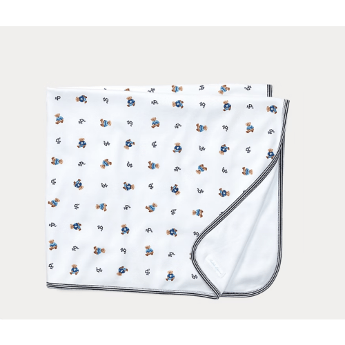 Polo Bear Cotton Blanket