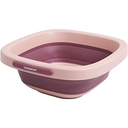 Babyhood MultiPurpose Collapsible Wash Basin for Kids and Babies Lightweight Portable Folding Basin for Washing Baby Bottles and Breast Parts and Home Kitchen Outdoor Camping Use 2021pink BH721