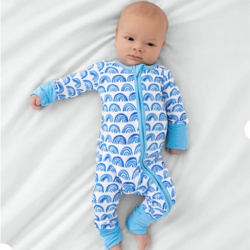 Blue Rainbows Zippy - Little Sleepies