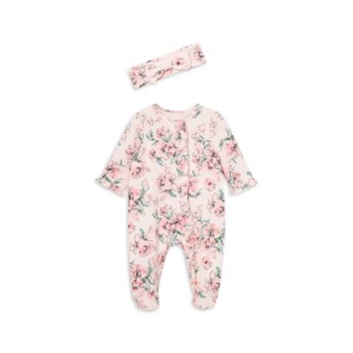 Little Me Baby Girl Dream Floral Footie & Headband - Baby