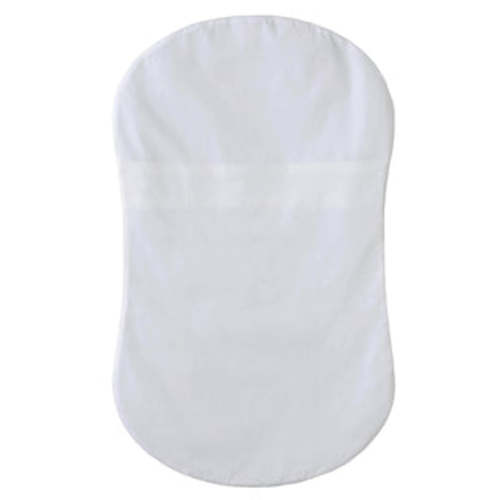 White Cotton BassiNest Fitted Sheet | HALO