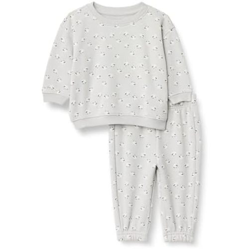 Amazon Essentials x Sofia Grainge Toddlers and Baby Boys' Sweatshirt and Sweatpant Set
