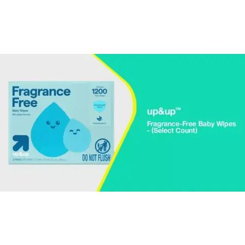 Fragrance Free Baby Wipes Unscented 216ct - Up&up™