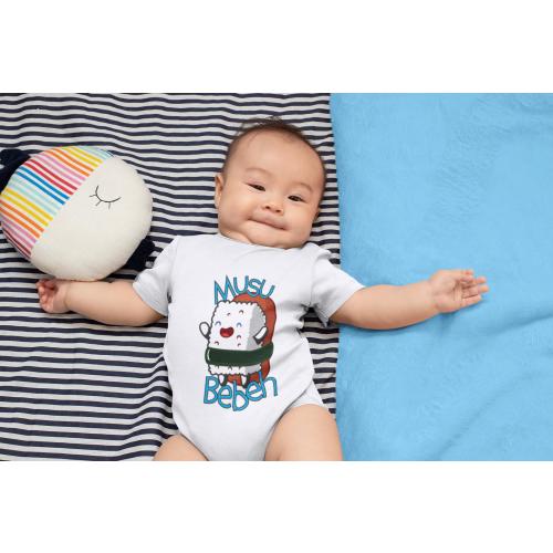 Infant Onesie, Spam Musubi Baby Outfit, Cute Baby Bodysuit, Foodie Baby Clothes, Hawaiian Baby Gift, Unisex Baby Shower Present