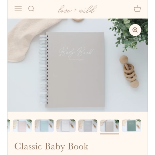 Classic Baby Book