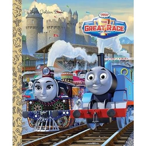 Thomas & Friends The Great Race (Thomas & Friends) (Little Golden Book)