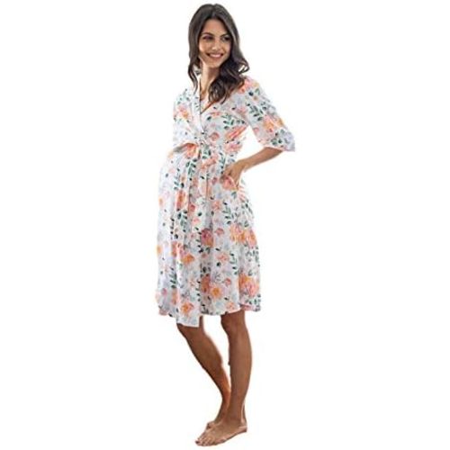 Baby Be Mine Maternity Labor Delivery Nursing Robe Hospital Bag Must Have
